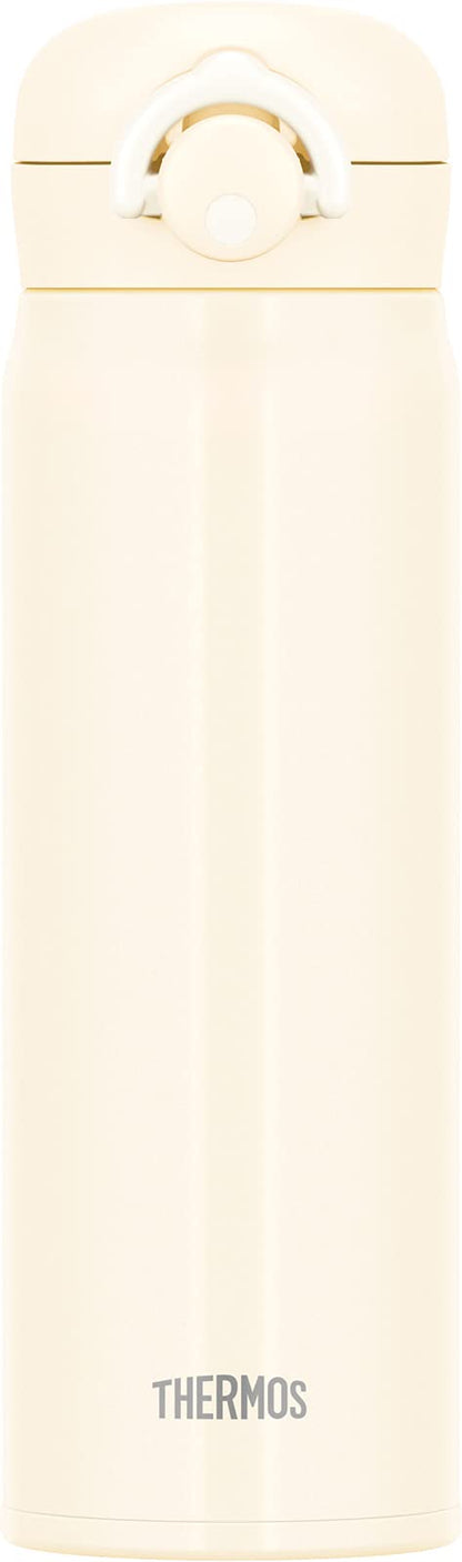 Thermos 500Ml Vacuum Insulated Portable Water Bottle in Milk White