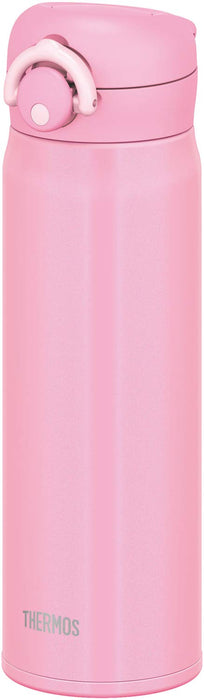 Thermos Pink Vacuum Insulated 500ml Water Bottle Portable Mug Jnr-501