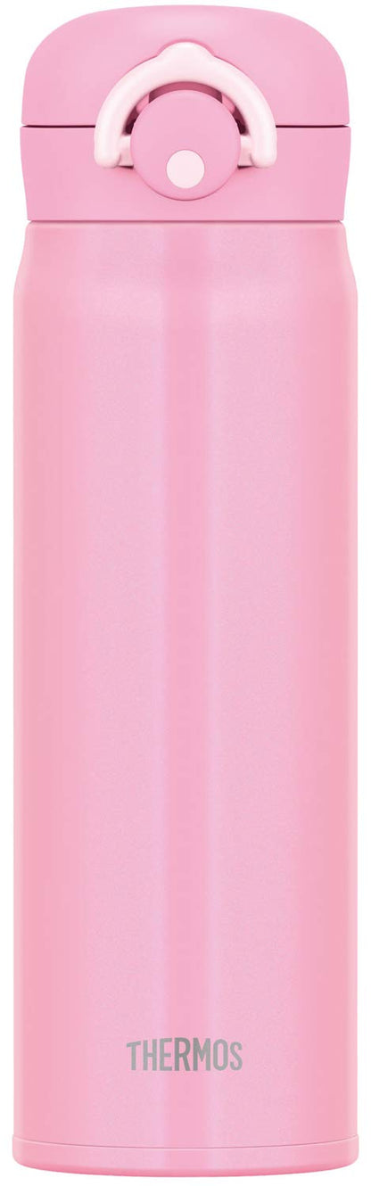 Thermos Pink Vacuum Insulated 500ml Water Bottle Portable Mug Jnr-501