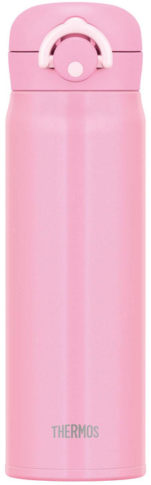 Thermos Pink Vacuum Insulated 500ml Water Bottle Portable Mug Jnr-501