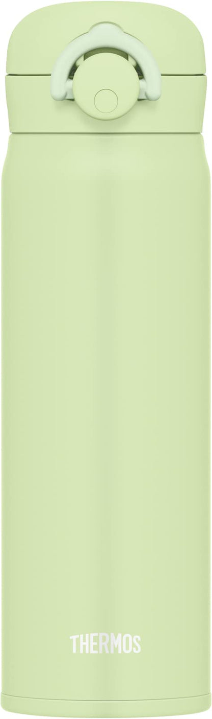 Thermos 500ml Vacuum Insulated Portable Water Bottle in Pistachio JNR-503 PSC