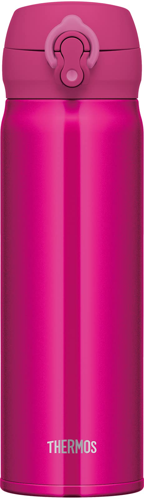 Thermos JNL-505 Vacuum Insulated 500ml Portable Water Bottle Rose Red