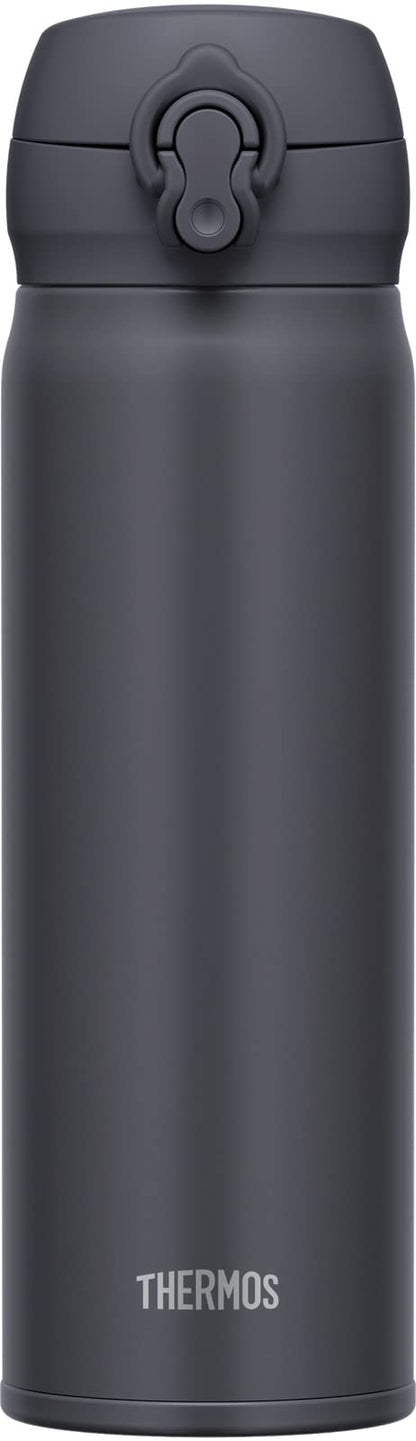 Thermos JNL-506 SMB Vacuum Insulated Stainless Steel Water Bottle 500ml - Smoke Black