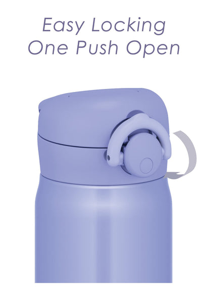 Thermos Vacuum Insulated Water Bottle - Portable 600Ml Mug Blue and Purple