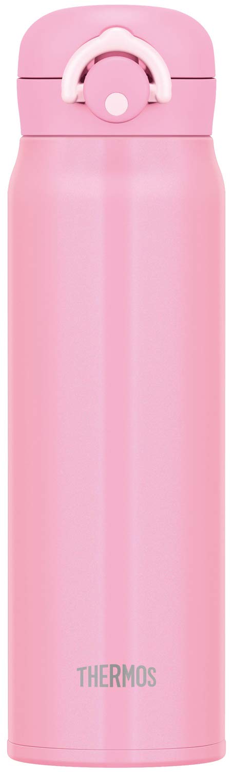 Thermos Jnr-601 P Pink Vacuum Insulated 600ml Portable Water Bottle Mug