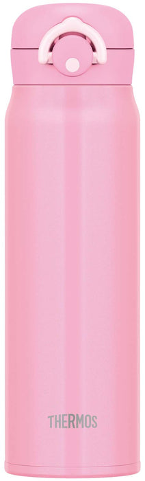 Thermos Jnr-601 P Pink Vacuum Insulated 600ml Portable Water Bottle Mug