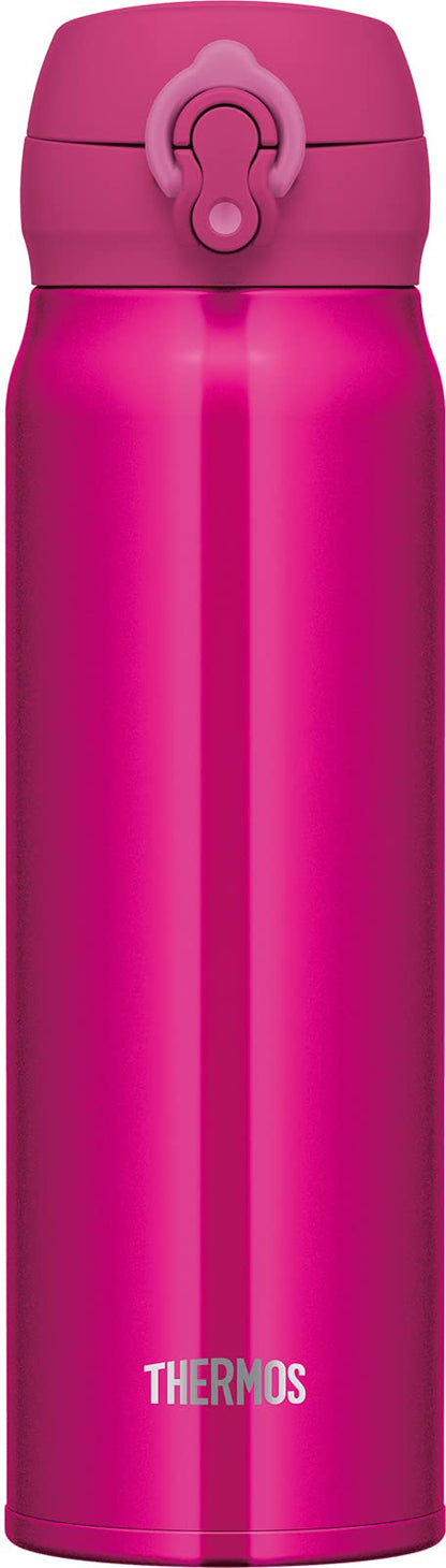 Thermos 600Ml Vacuum Insulated Water Bottle Portable Mug in Rose Red Jnl-605 Rr