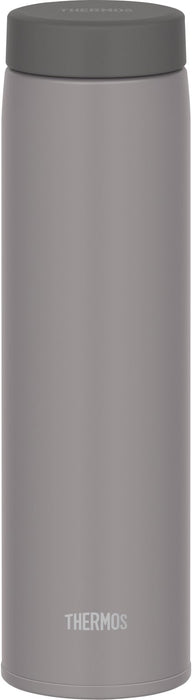 Thermos Vacuum Insulated Stainless Steel Water Bottle 600Ml Easy Clean Drip-Preventing Jon-601 Stg