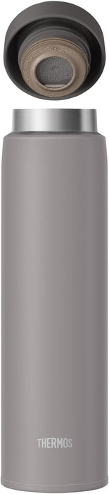 Thermos Vacuum Insulated Stainless Steel Water Bottle 600Ml Easy Clean Drip-Preventing Jon-601 Stg