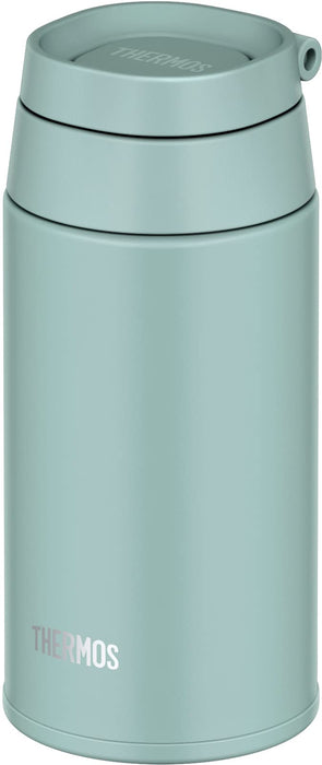 Thermos 380ml Vacuum Insulated Water Bottle Portable Mug with Carry Loop Mint Green