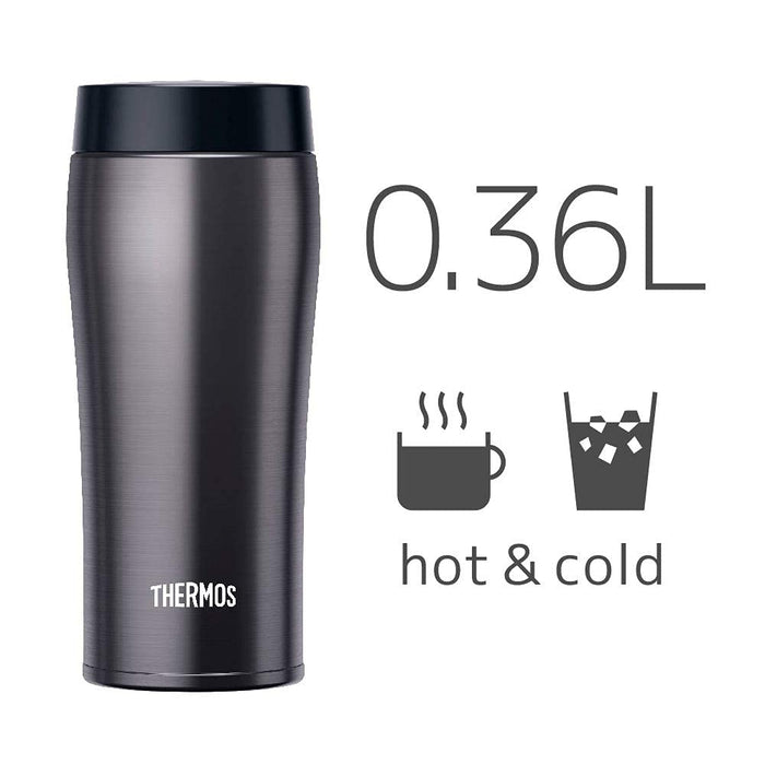 Thermos Cool Gray 360ml Vacuum Insulated Portable Water Bottle Tumbler - Joe-360 CGY