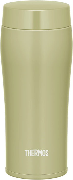 Thermos Joe-361 Mtgr 真空保温水瓶 360 毫升哑光绿色便携式随身杯