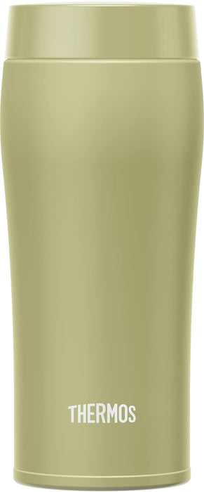 Thermos Joe-361 Mtgr 真空保温水瓶 360 毫升哑光绿色便携式随身杯