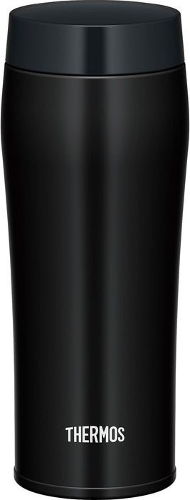 Thermos 480 毫升真空保温水瓶便携式哑光黑色随行杯 Joe-481 Mtbk