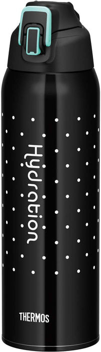 Thermos 1.5L Vacuum Insulated Sports Water Bottle Dot Black - FHT-1500F D-Bk