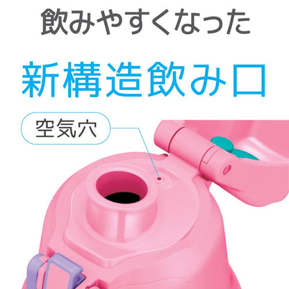 Thermos 1.0L Fht-1000F P-Ch Pink Check Vacuum Insulated Sports Water Bottle