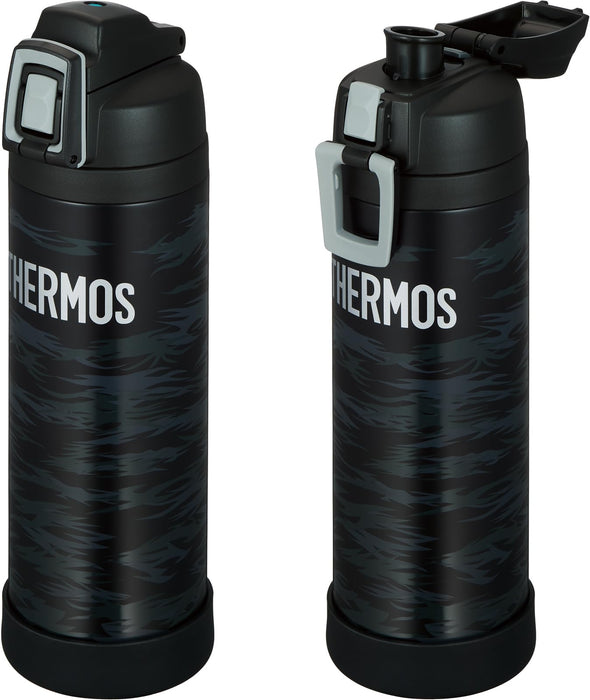 Thermos Fji-1001 Bkgy 真空隔热 1L 水瓶 冷藏用 黑色 灰色