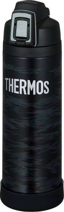 Thermos Fji-1001 Bkgy 真空保溫 1L 冷藏水瓶 黑灰色