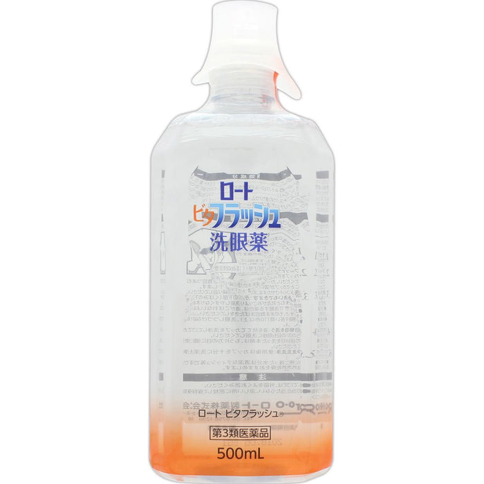 Rohto Eyewash Vitaflash 500ml - Effective OTC Eye Care Solution