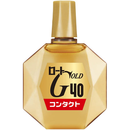 Rohto Pharmaceutical Rohto Gold 40 Contact Eye Drops 20ml - [Third-Class OTC Drug]