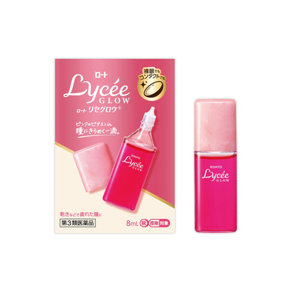 Rohto Pharmaceutical Lyce Glow Eye Drops 8ml - [Third-Class OTC Drug]