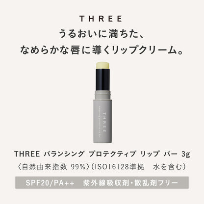 Three Lip Balancing Protective Lip Bar SPF20 PA++ 3G Hydrating Formula