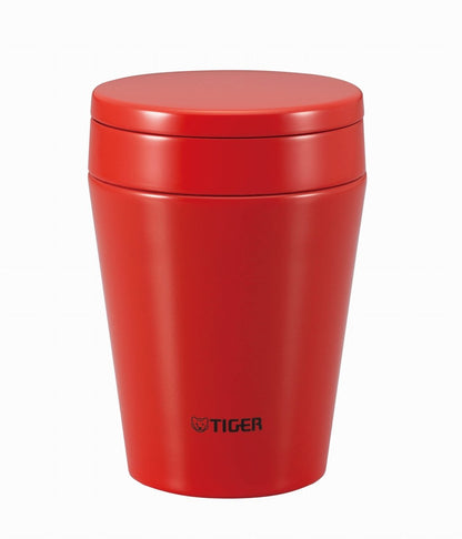 Tiger Stainless Steel 0.38L Vacuum Flask Tomato Soup Cup - Mcc-A038-Rs