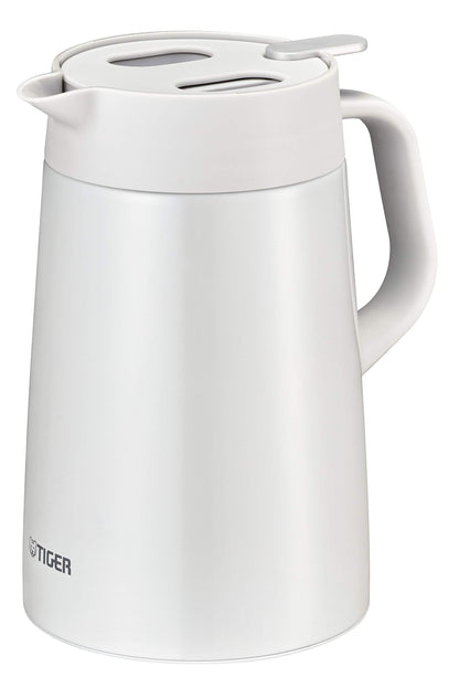 Tiger Pwo-A120W Large 1.2L Thermal Insulated White Tabletop Pot
