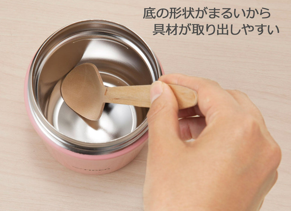 Tiger Cream Pink Thermos Soup Jar 250ml Tiger Brand