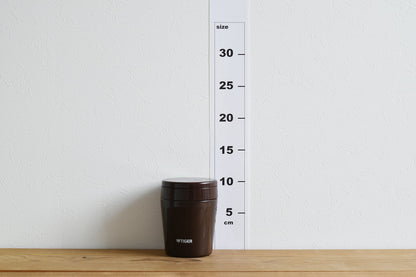 Tiger - 300ml Thermos Soup Jar Chocolate Brown Mcl-A030-Tc