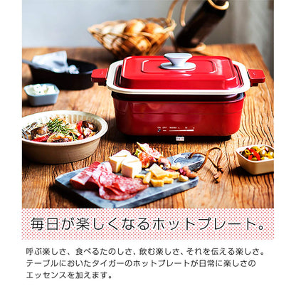 Tiger Crk-A100 Hot Plate and Crk-G010 Grill Plate Bundle