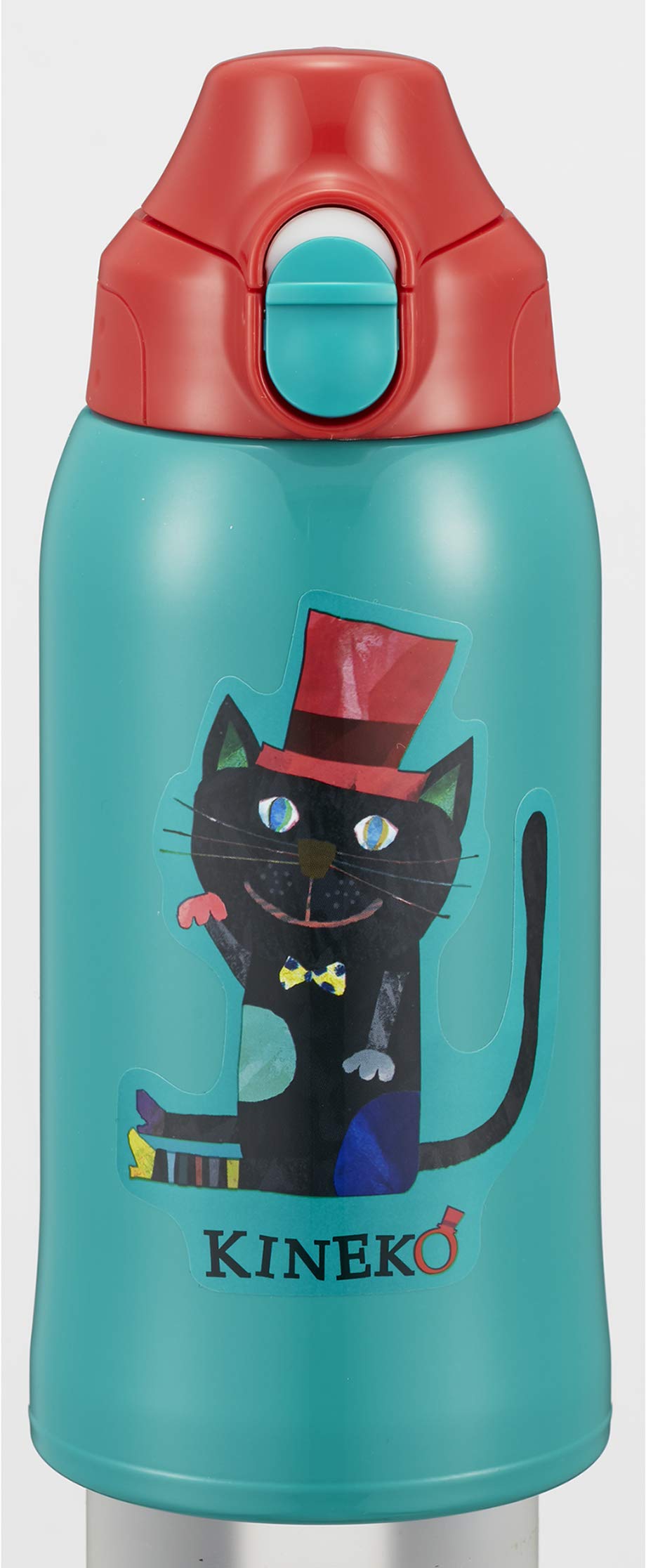 Tiger 600ml Red Water Bottle - Koropokkuru Kineko Film Festival Model