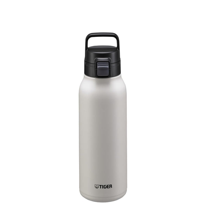 Tiger 1.2L Black Stainless Steel Water Bottle for Sports Cold Storage MTA-B120XM