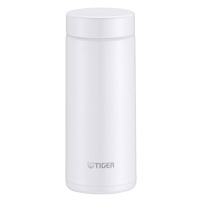 Tiger 350ml Stainless Steel Vacuum Flask Insulated Water Bottle Frosted White