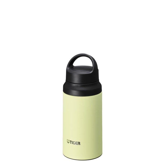 Tiger 400ml Lightweight Stainless Steel Water Bottle with Handle - Yellow