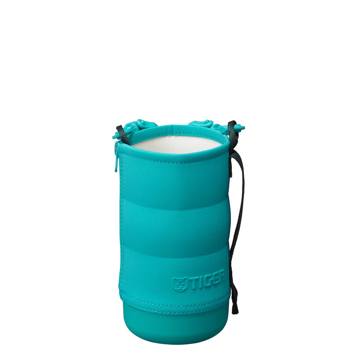 Tiger Vacuum Insulated Water Flask MTA-B Type with Dedicated Pouch Green