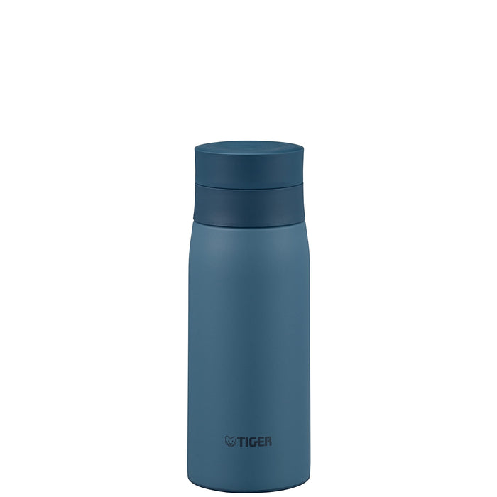 Tiger 350ml Stainless Steel Insulated Hot/Cold Drink Bottle with Ice Stopper Cerulean Blue MCY-K035AC
