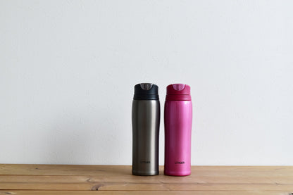 Tiger Brand Vacuum Flask Insulated Tumbler Water Bottle Raspberry Pink 480ml