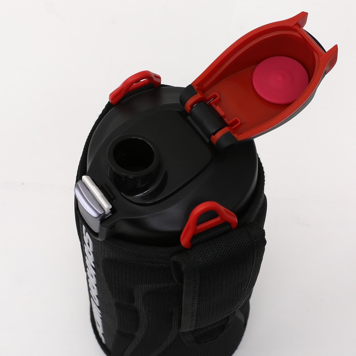 Tiger 1L Stainless Steel Sports Water Bottle with Pouch Black Mme-D100-K