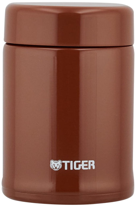 Tiger 250ml Insulated Tumbler Cup in Dark Caramel - Lightweight Heats & Colds
