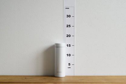 Tiger Stainless Steel Mini Vacuum Flask Lightweight 300ml Sahara Mug Snow White