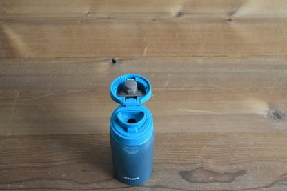 Tiger Yumejuku Horizon Blue Water Bottle 350ml Stainless Steel Vacuum Flask Auto Lock Sahara Mug