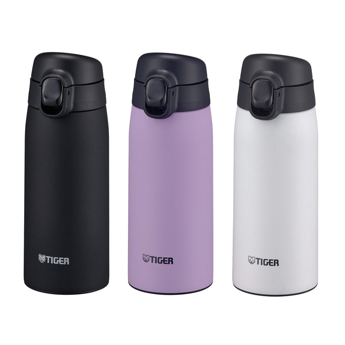Tiger 350ml Insulated Stainless Steel Water Bottle Keeps Hot & Cold Lilac