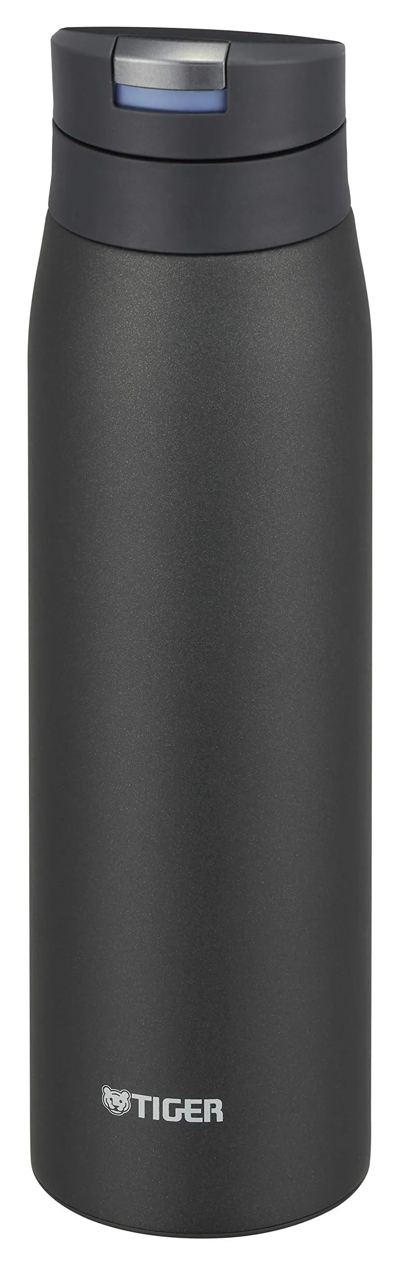 Tiger One Touch Mug Bottle Stainless Steel Water Bottle Black - 600ml