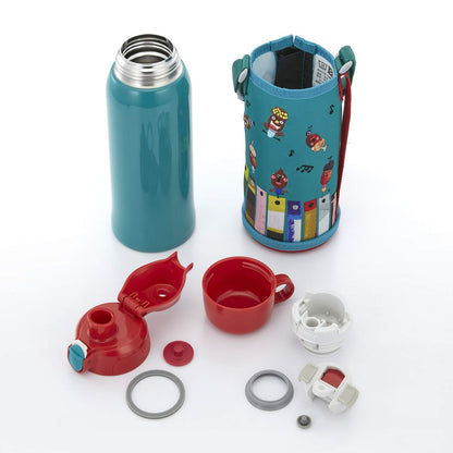 Tiger 800ml Stainless Steel Water Bottle with Direct Drinking Cup MBR-H08GGD