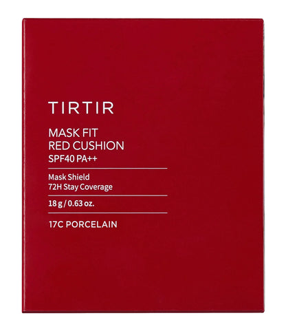 Tirtir Mask Fit All Cover Cushion Red Cushion 17C 18g - Cushion From Japan - Makeup Products
