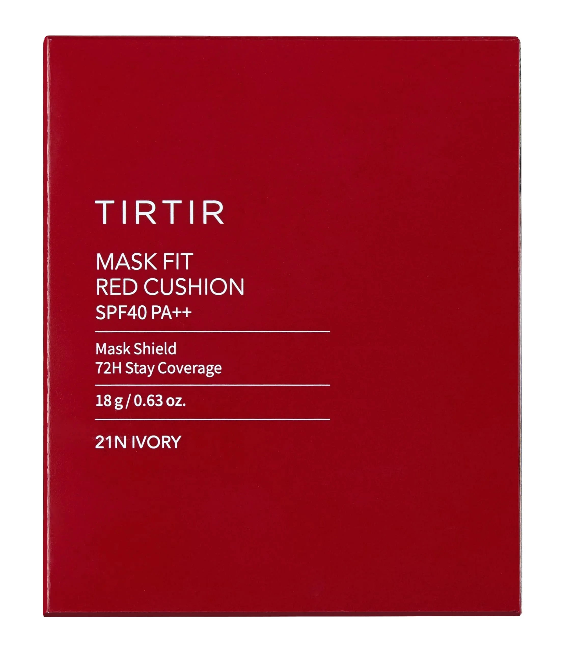 Tirtir Mask Fit All Cover Cushion Red Cushion 21N 18g - Cushion From Japan - Makeup Products