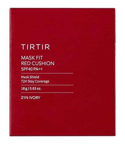 Tirtir Mask Fit All Cover Cushion Red Cushion 21N 18g - Cushion From Japan - Makeup Products