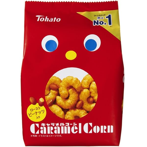 Tohato Caramel Corn 70g | Crunchy & Sweet Snack Treat