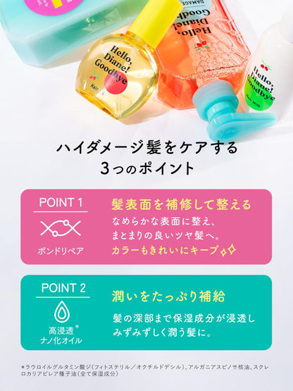 Diane Tom and Jerry Shampoo for Damaged Hair 400ml Tea Musk